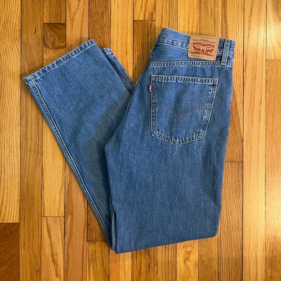 Levi's Denim - Levi’s Low Pro Straight Jeans - EUC